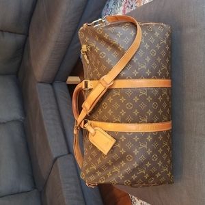 Louis Vuitton Monogram Keepall Bandouliere 55